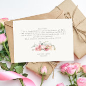 Tijd voor Thee Bruiloft Feest Bedankkaart