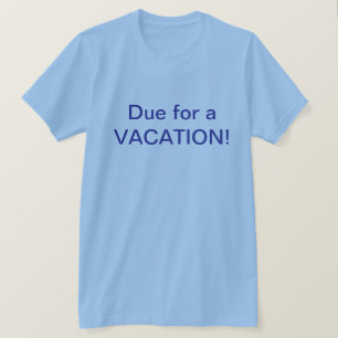 Tijd voor vakantie T-shirt