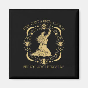 Tijd werpt een spreuk op je afbeelding, maar je zu magneet