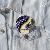 TIJDAG VOOR DIEREN RONDE BUTTON 7,6 CM (In situ)