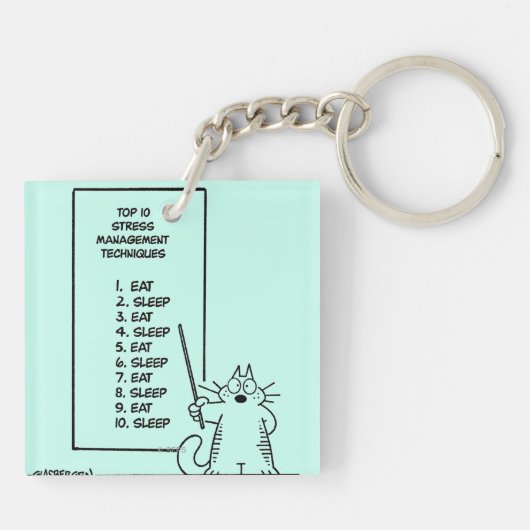 Tijdbeheer Sleutelhanger (Achterkant)