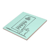 Tijdbeheer Tegeltje (Zijkant)