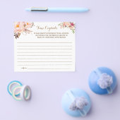 Tijdcapsule Advies voor Bruidsparen Bruiloftkaart Flyer (Enkel)