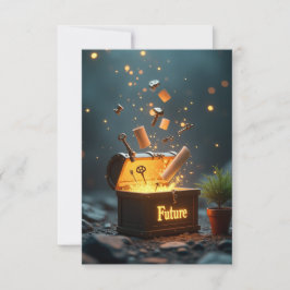 Tijdcapsule van je toekomstige meditatie Kaart