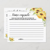 Tijdcapsuleadvies koppel douche engels Spaans (Voorkant / Achterkant)