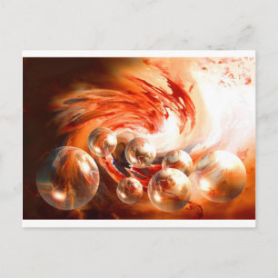 Tijdelijk Abstract Briefkaart