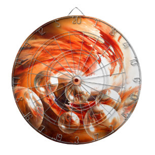 Tijdelijk Abstract Dartbord
