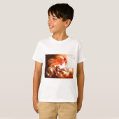 Tijdelijk Abstract T-shirt (Voorkant volledig)