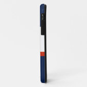 Tijdelijk blauw. Oranje en witte telefoongevallen Case-Mate iPhone Case