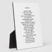 Tijdelijk gedicht nemen fotoplaat (Zijkant)