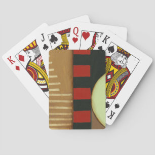 Tijdelijk gepanelde verf van vlot pokerkaarten