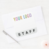 Tijdelijk personeel Naam Stickers Blanco Naam Badg (Envelop)