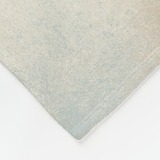 Tijdelijke Abstracte blauwe Cream Art Fleece Deken (Hoek)