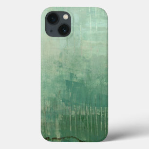 Tijdelijke groene Waterverf iPhone 13 Hoesje