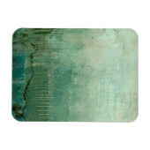 Tijdelijke groene Waterverf Magneet (Horizontaal)