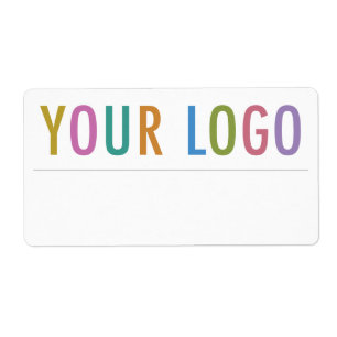 Tijdelijke naamkaartjes met logo stickers naamkaar