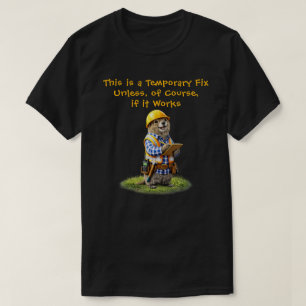 "Tijdelijke Oplossing" T-shirt