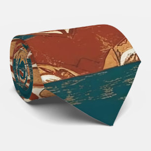 Tijdeloze Boho Patroon Heren Das voor Mannen