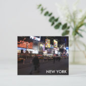 tijden sqaure nyc briefkaart (Staand voorkant)