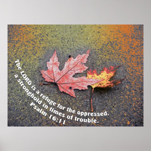 Tijden van problemen poster (Voorkant)