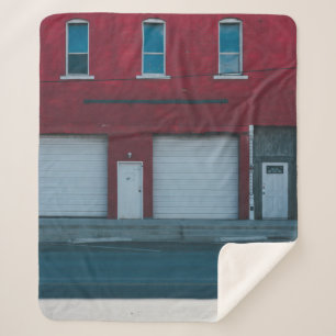 TIJDENS DAGEN GESLOTEN WIT-GARAGE SHERPA DEKEN