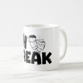 tijdens de pauze koffiemok (Voorkant rechts)