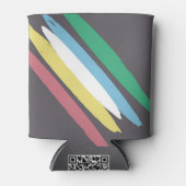 Tijdens de Pride-maand voor mensen met een beperki Blikjeskoeler (Voorkant)