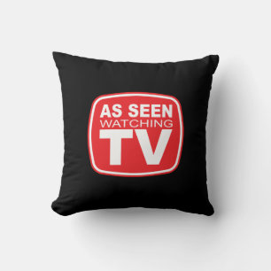 Tijdens het tv-kijken gezien kussen
