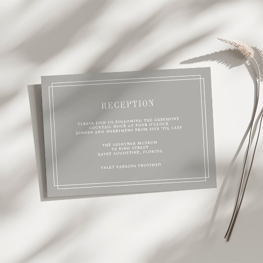 Tijdige ontvangst Kaart | Greige