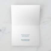 Tijding van Comfort & Vreugde | Kerstmis Feestdagen Kaart (Binnen)