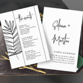 Tijdlijn van Basic Text Wedding Events