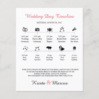 Tijdlijnprogramma Icon Wedding