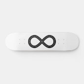 Tijdloos Elegant Infinite Design Skateboard (Horizontaal)