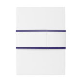 Tijdloos katholiek monogram uitnodigingen wikkel (Achterkant Voorbeeld)