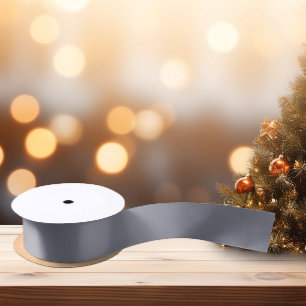 Tijdloos - Koel grijs satijnen lint