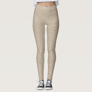tijdloos natuurlijk linnen leggings