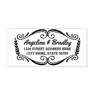 tijdloos   Retouradresstempel Zelfinktende Stempel