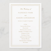 Tijdloos Trouwfeest met Traditioneel Goud Programma (Voorkant)