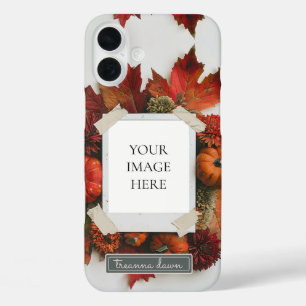 Tijdloze bladeren iPhone 16 plus hoesje