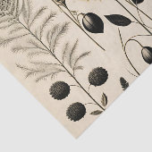 Tijdloze botanische bloemen tissuepapier (Detail)