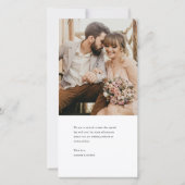 Tijdloze Charme Bewaar de Datum Save The Date (Achterkant)