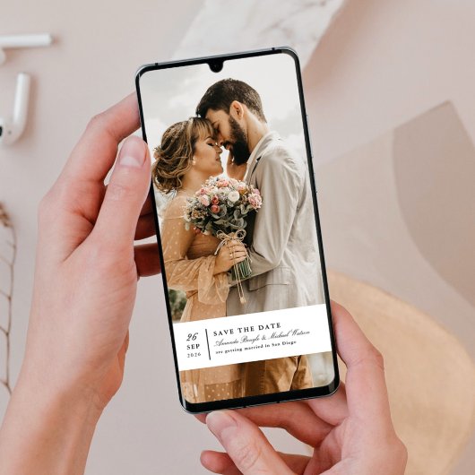 Tijdloze Charme Bewaar de Datum Save The Date