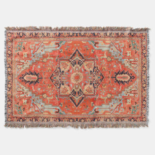 Tijdloze echo's: Erfgoed Boho Oriental Moroccan Deken