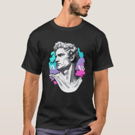 Tijdloze elegantie: Grieks sculptuur T-shirt