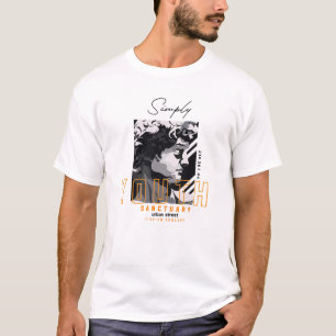 Tijdloze elegantie: oude Griekse sculptuur T-shirt