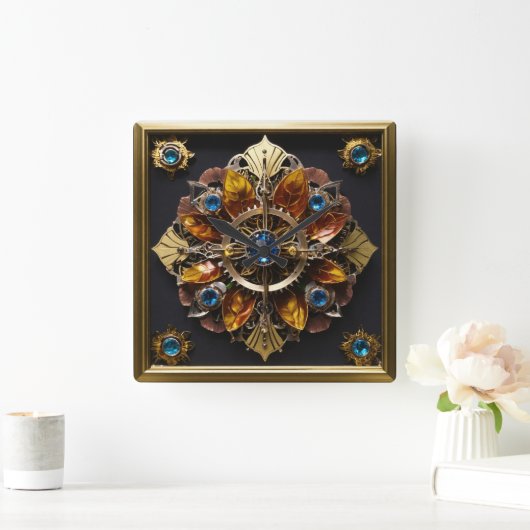 Tijdloze Elegantie ⏰ Polen - wandklok Vierkante Klok (Huis)