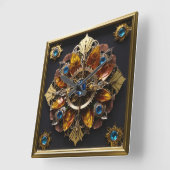 Tijdloze Elegantie ⏰ Polen - wandklok Vierkante Klok (Hoek)