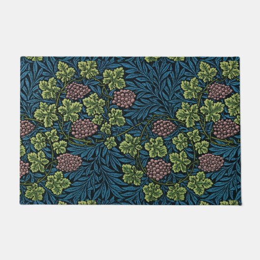 Tijdloze elegantie: William Morris Vine Pattern Deurmat (Voorkant)