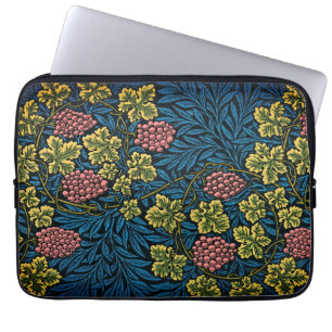 Tijdloze elegantie: William Morris Vine Pattern Laptop Sleeve