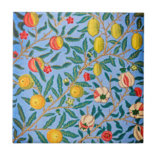 Tijdloze elegantie: William Morris's Four Fruits Tegeltje